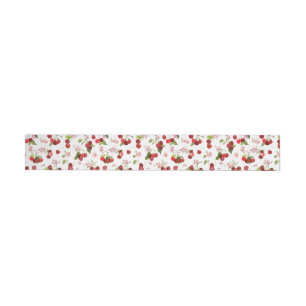 Cherry Pattern 1 Wrap Around Label