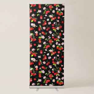 Cherry Pattern 2 Retractable Banner