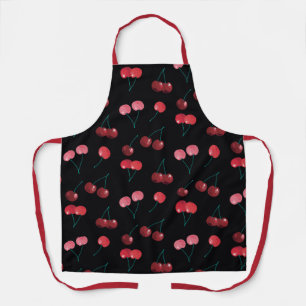 Cherry Pattern Apron