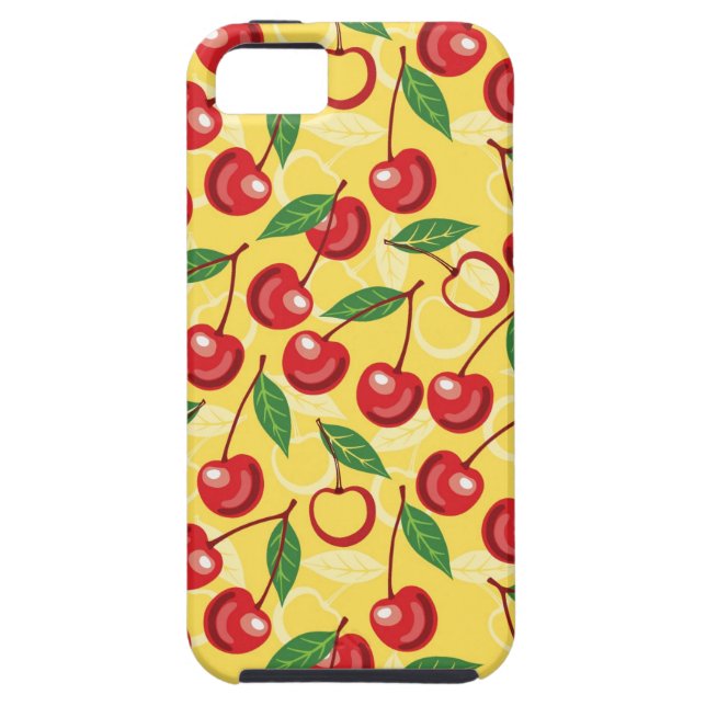 Cherry pattern Case-Mate iPhone case (Back)