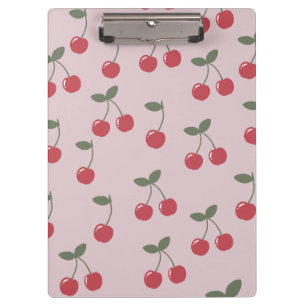 Cherry Pattern Clipboard