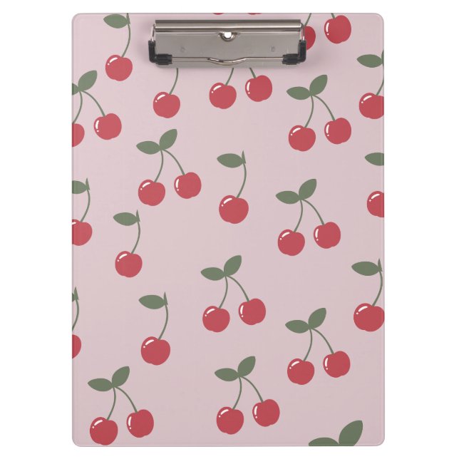 Cherry Pattern Clipboard (Front)
