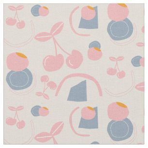 cherry pattern fabric
