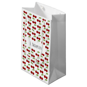 Cherry Pattern Gift Bag