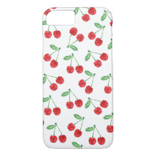 Cherry Pattern iPhone Case