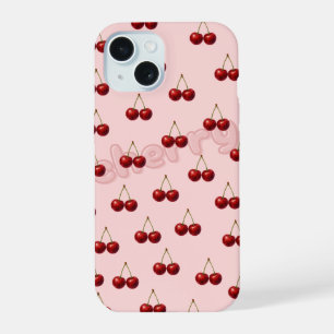 Cherry Pattern iPhone Case