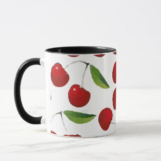 Cherry Pattern Pattern Mug