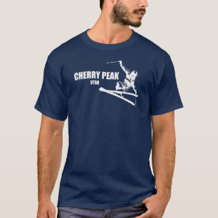 Cherry Peak Resort Skier T-Shirt