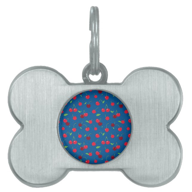 Cherry Pet ID Tag (Front)