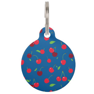 Cherry Pet Tag