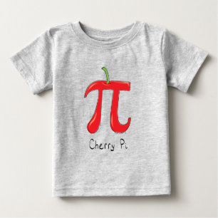 Cherry Pi Cute Math Pi Day Kid's Baby T-Shirt