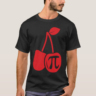 Cherry Pi Day Math Nerd Pie Teacher 3 14 Science T-Shirt
