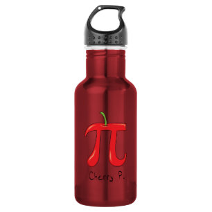 Cherry Pi Symbol Cute Math Teacher 532 Ml Water Bottle
