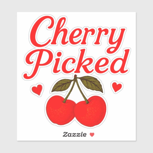 Cherry Picked Hearts Romantic Cottagecore  (Sheet)