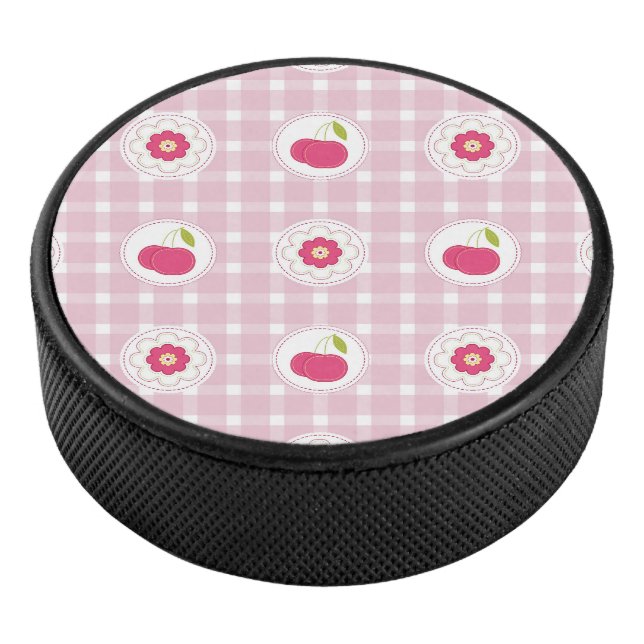 Cherry Picnic Hockey Puck (3/4)