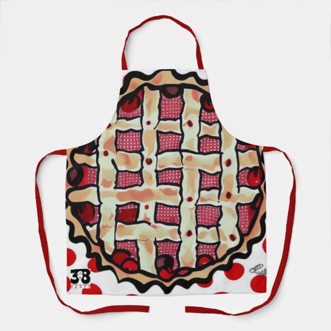 Cherry Pie Apron (Front)