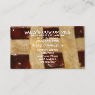Cherry Pie Company Business Card