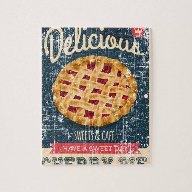 Cherry Pie Day - Appreciation Day Jigsaw Puzzle (Vertical)