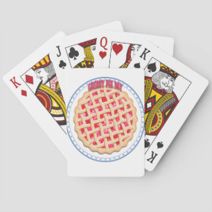 Cherry Pie Day - Appreciation Day Playing Cards