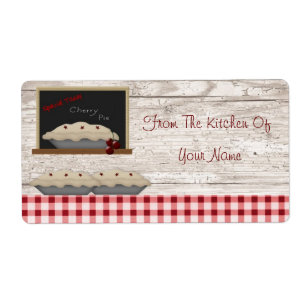 Cherry Pie From The Kitchen Of Label