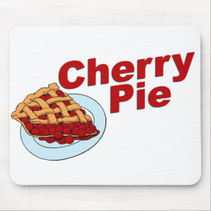 cherry pie mouse mat