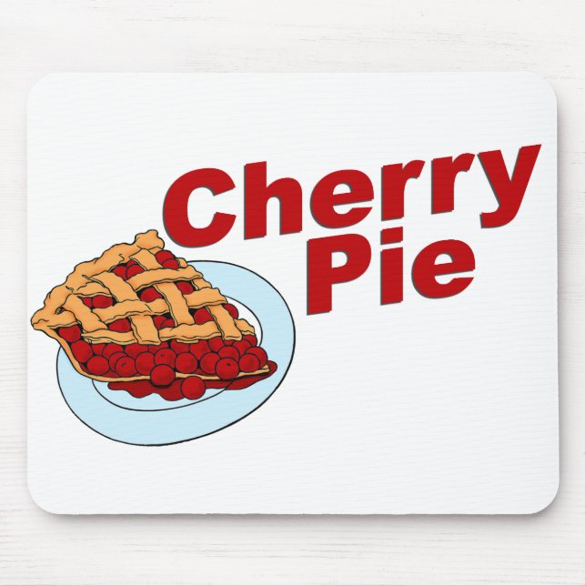 cherry pie mouse mat (Front)