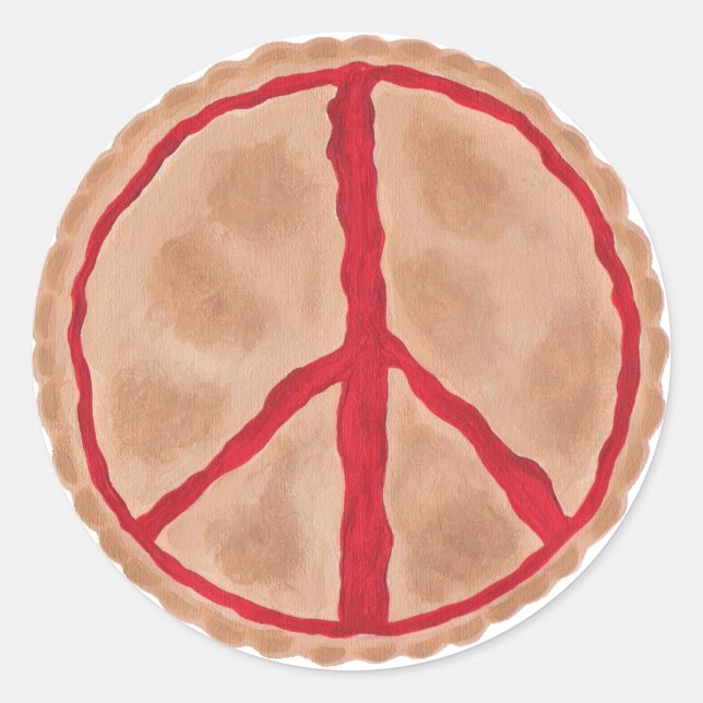 Cherry Pie, Pies for peace, stickers (Front)