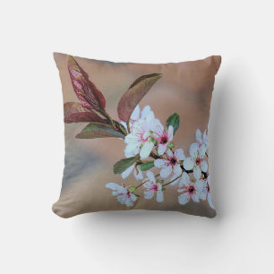Cherry Plum blossoms - pillow