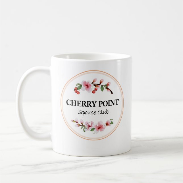CHERRY POINT SPOUSE CLUB COFFEE CUP (Left)