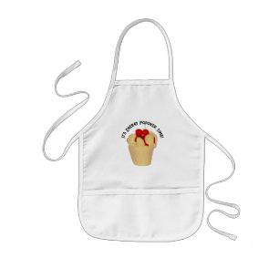 Cherry Popover Kids Apron