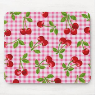 Cherry Print Mouse Mat