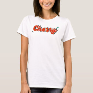 "Cherry" Print T-Shirt