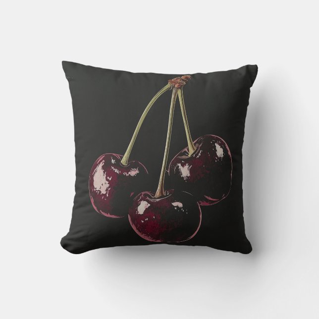 Cherry Red  Cushion (Front)