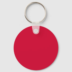 Cherry Red D2042D Colour with Add Your Name Option Key Ring