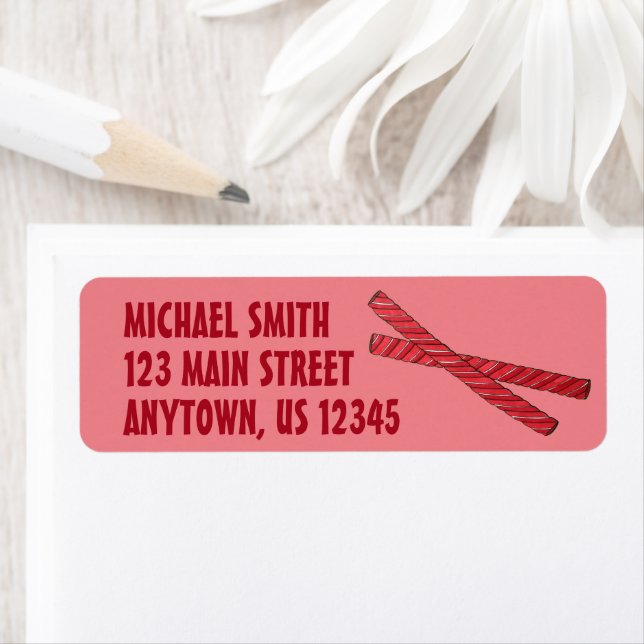 Cherry Red Liquorice Whips Liquorice Twist Candy (Insitu)