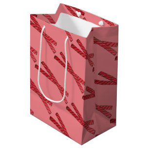 Cherry Red Liquorice Whips Liquorice Twist Candy Medium Gift Bag