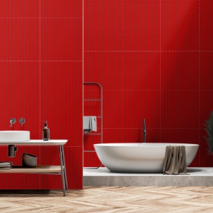Cherry Red On Tomato Red Stripes Wallpaper