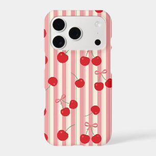 Cherry Ribbon Stripe