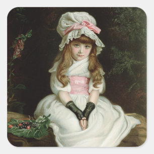 Cherry Ripe, 1879 d Square Sticker