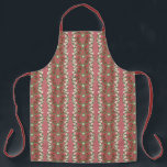 Cherry Ropes Apron in Red<br><div class="desc">Cherry Ropes is a pattern by designer Jenni de la Plante for the collection: "Chickens & Cherries".</div>