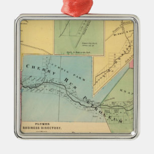 Cherry Run, Plumer Metal Tree Decoration