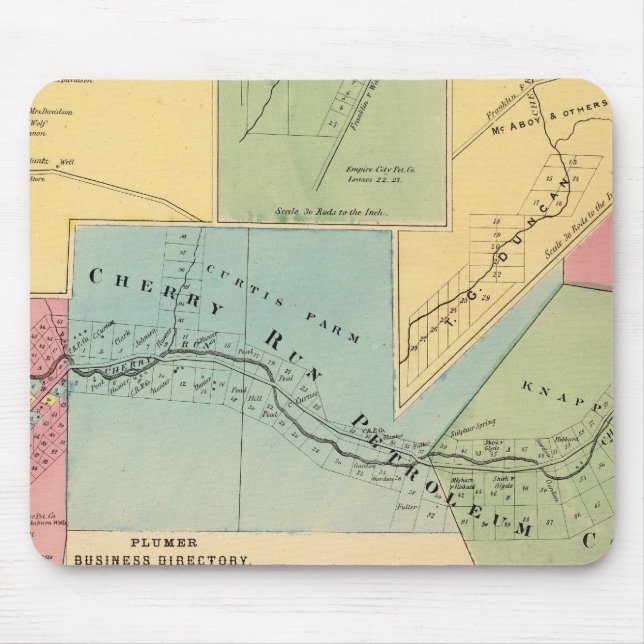 Cherry Run, Plumer Mouse Mat (Front)