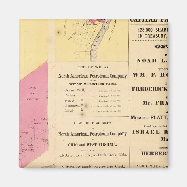 Cherry Run property Magnet (Front)