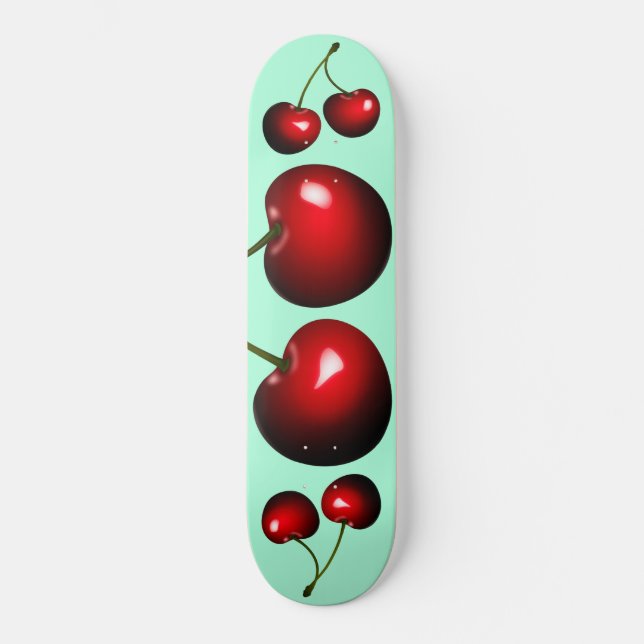 Cherry Skateboard - Your Colours (Front)