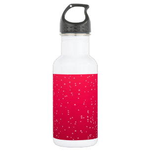 Cherry Soda with Tiny Bubbles Background Art 532 Ml Water Bottle