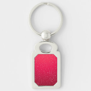 Cherry Soda with Tiny Bubbles Background Art Key Ring