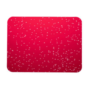 Cherry Soda with Tiny Bubbles Background Art Magnet