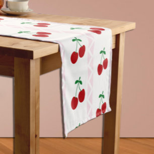 Cherry Sweet Birthday Short Table Runner