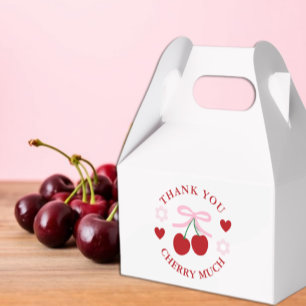 Cherry Sweet Bridal Shower Favour Box