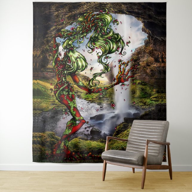 Cherry Time Tapestry (In Situ)